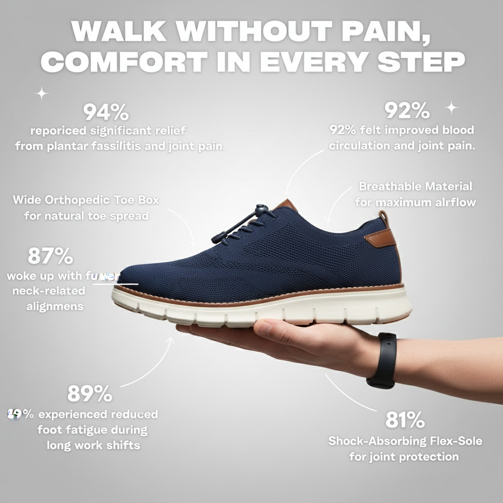 Ultra Comfy - Healthy and Supportive Walking Shoes